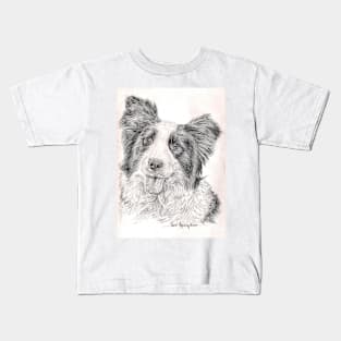 Border Collie Kids T-Shirt